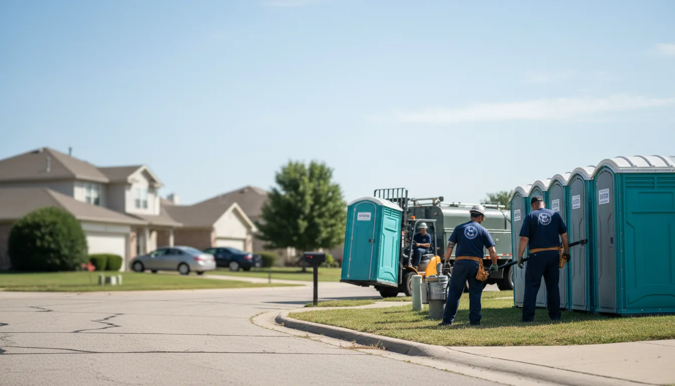 Porta Potty Rental in Mossville, IL near me